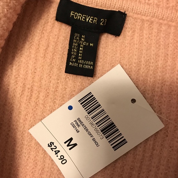 NWT! Forever 21 off the shoulder sweater. - Picture 3 of 3